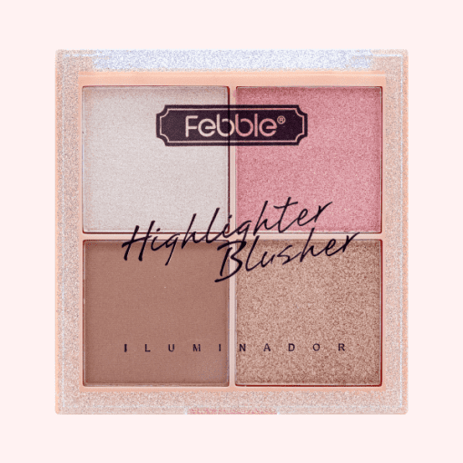 FEBBLE HIGHLIGHTER BLUSHER 4 COLORS