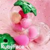 RubyFace 4 esponjas en Contenedor Fresa
