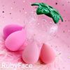 RubyFace 4 esponjas en Contenedor Fresa