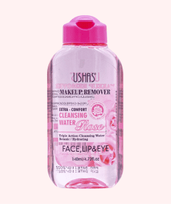 USHAS MAKEUP REMOVER CLEANSING WATER ROSE